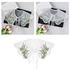 Embroidered Flower Blouse Collar Faux Collar Shirt False Collar Dress Decorative Collar Shawl Wrap Women Clothing Decors