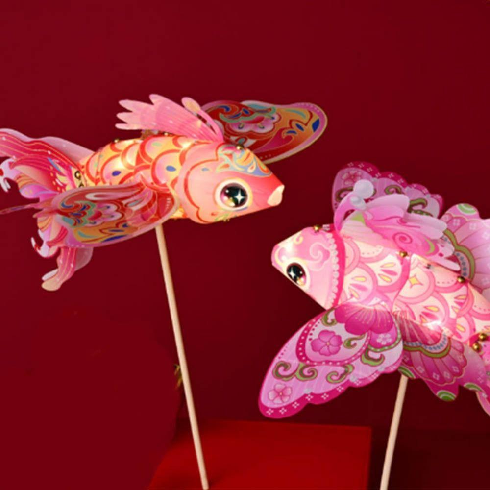 Waterproof Handheld  Fish Lantern DIY Handmade DIY Lantern Materials  Hanfu Accessories
