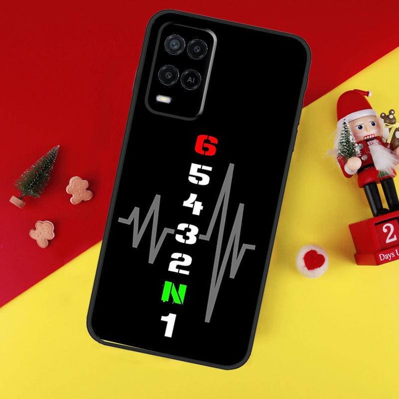 Motorrad Gangschaltung Hülle Für Oppo A38 A18 A58 A78 A98 A74 A94 A54 A80 A60 A40 A96 A76 A16 A15 A17 A57 A5 A6 Pro