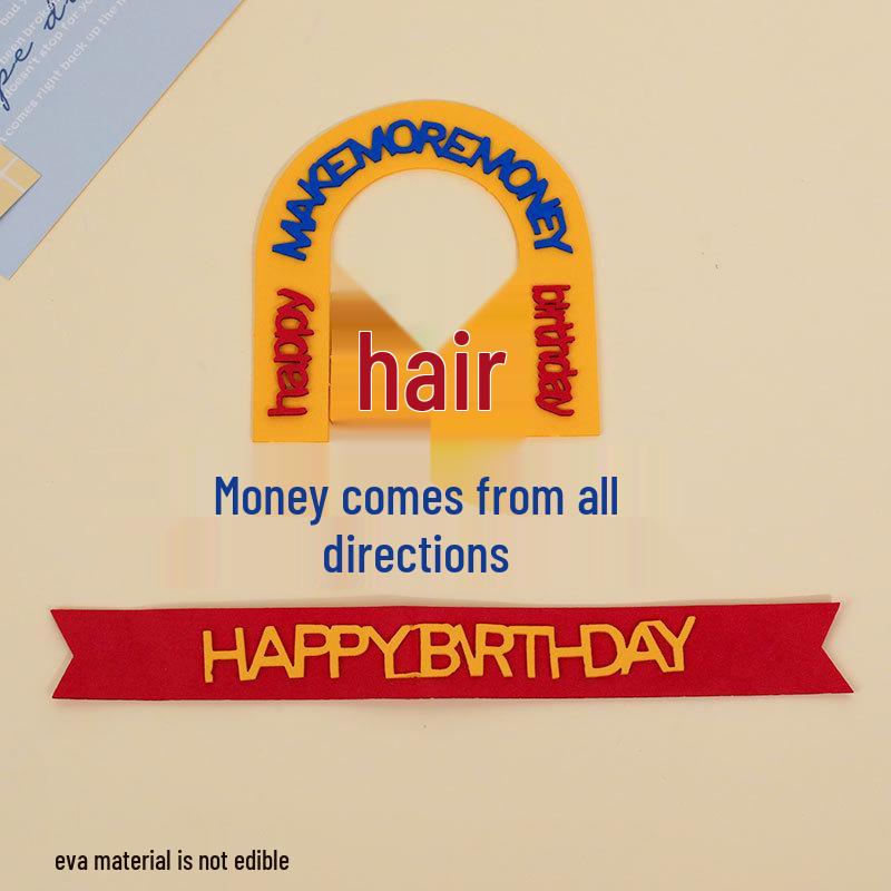 Creative Eight Directions Wealth Birthday Cake Decoration - Perfect for Father s Day & Festive Celebrations Eight Directions Wealth Set