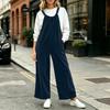 Damen Freizeit Cord Cordhose mit verstellbaren Trägern Utility Overall