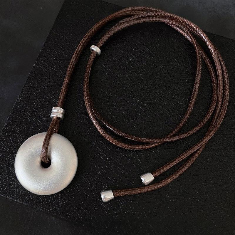 Pendant Fashion Bead Peaceful Clothes Necklace Couple Style Garment Gift to Girlfriend Valentine's Day