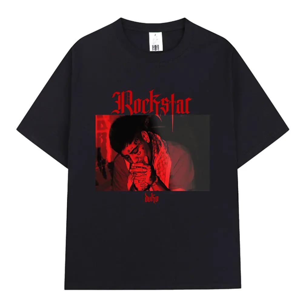 Rapper Duki ADA Tour Merch T-shirt Men's Women Clothing Cozy T-shirts Hip Hop Short Sleeve T Shirts Streetwear