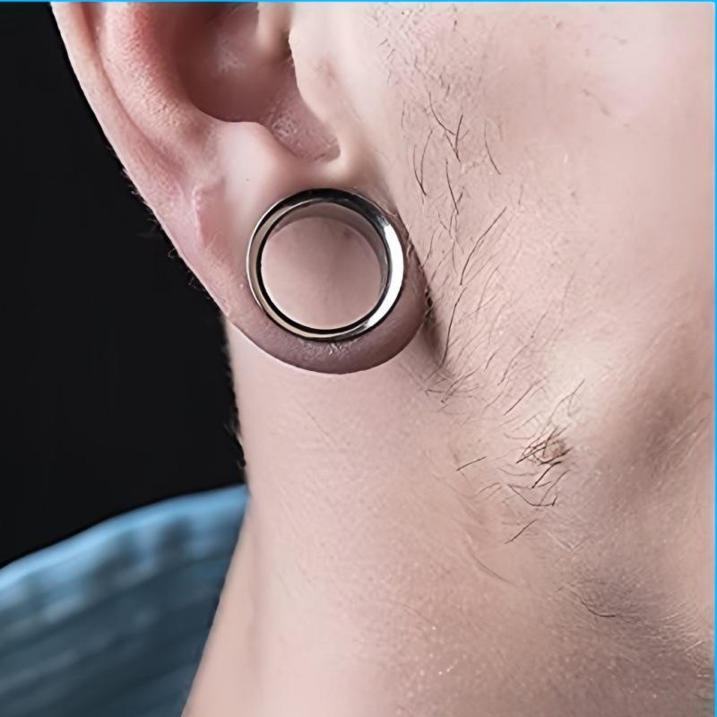 28-Piece Titanium Steel Cone Ear Stretching Kit: Helix, Trumpet Expanders, Stainless Steel Fashion Ear Stretchers
