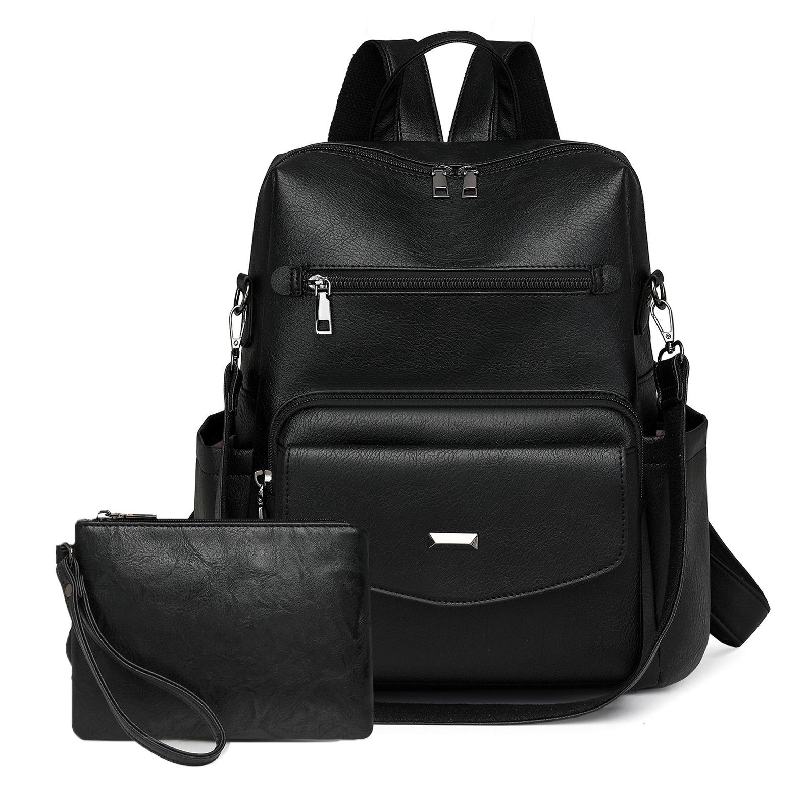 

Рюкзак премиум-класса, Модная женская сумка, Рюкзак, Сумка большой вместимости для матери и ребенка чёрный