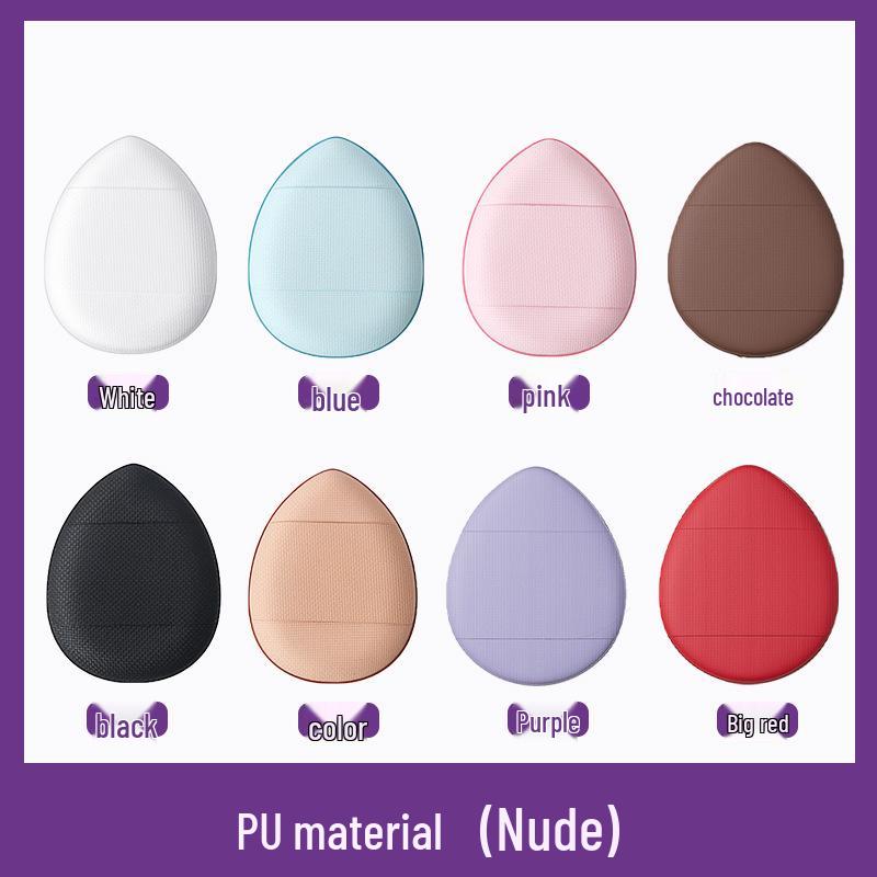 Mini Thumb Liquid Cushion Puff - Finger Foundation Makeup Sponge for Wet & Dry Use with Free Gift