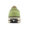 Converse Chuck 70 Vintage Canvas Low Vitality Green Unisex-Sneaker Egret Schwarz A04587C