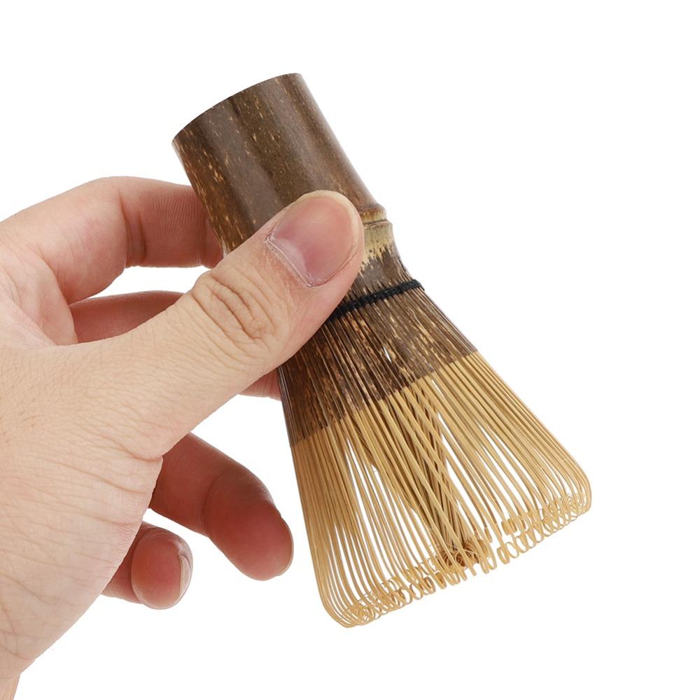 Akcesoria do herbaty Bambusowa trzepaczka do herbaty Matcha 120 listewek Tradycyjna bambusowa trzepaczka do herbaty 100 listewek Japońska trzepaczka do herbaty Przygotowanie herbaty Matcha