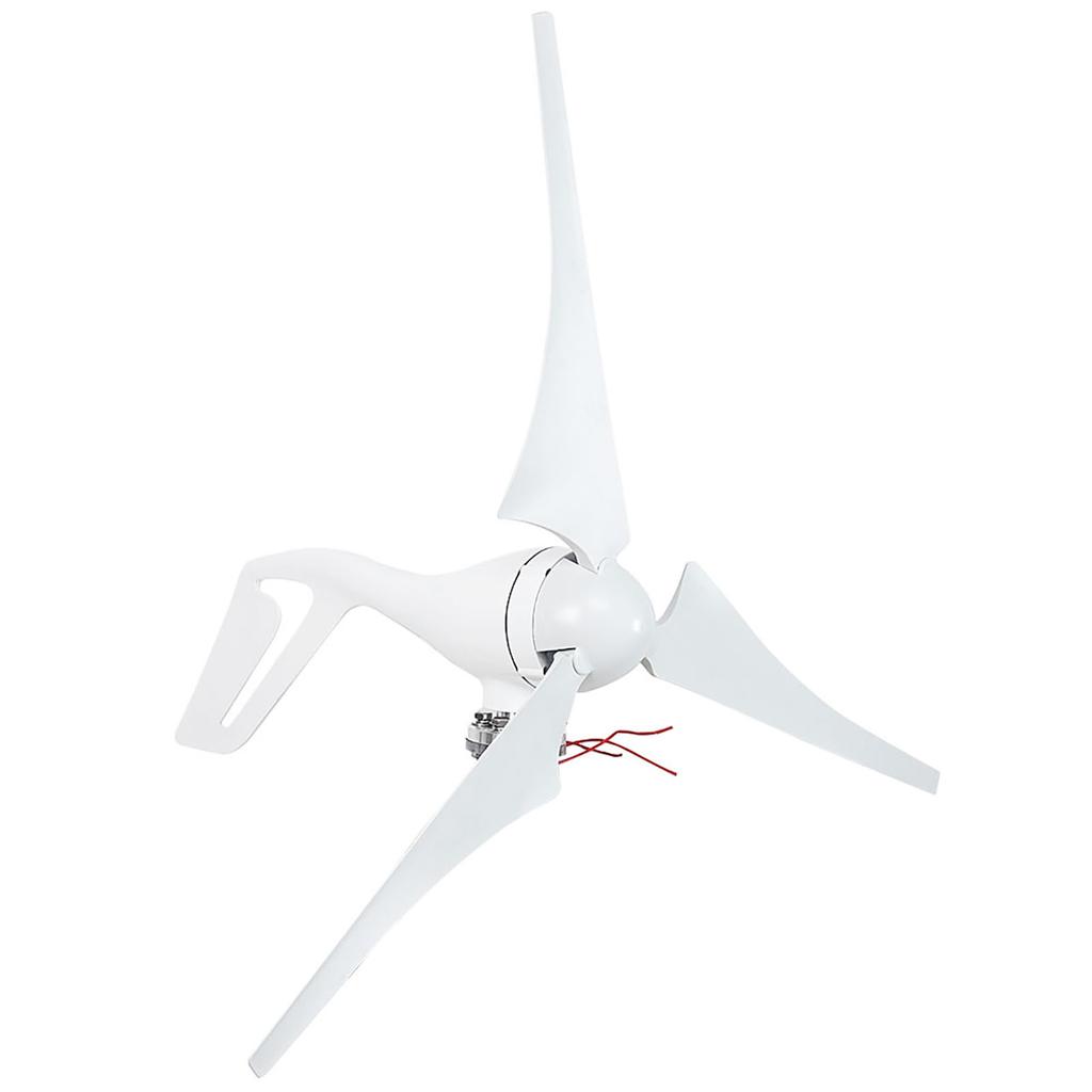 300/600W DC12V/24V Wind Turbine 3 Blades Horizontal Wind Generator Kit for Household 12V