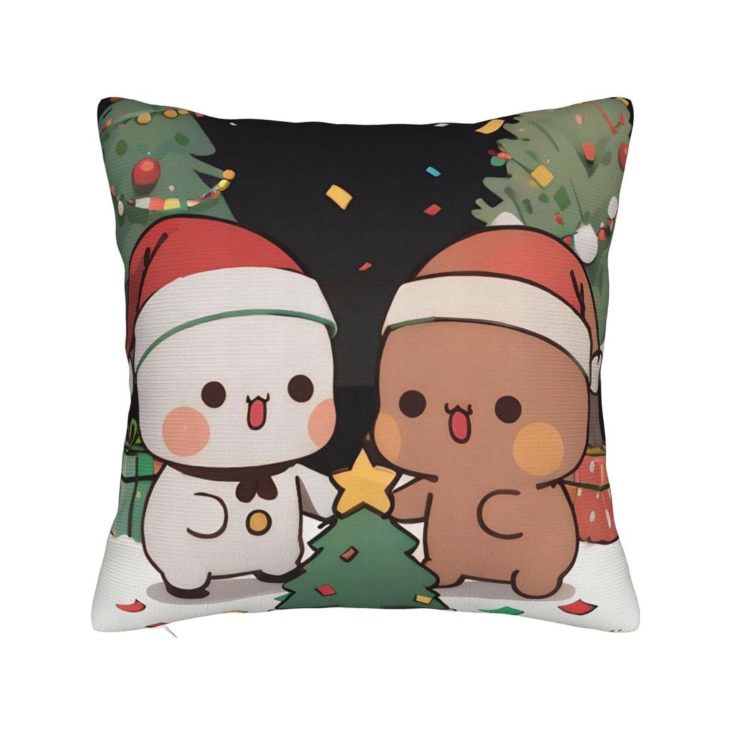 Bubu Dudu Halloween Pillow Case  Graphic Pillow Cover Vintage Pillowcases For Sofa Car Home Decor