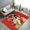 Creative 3D Carpet  Anime One Piece Luffy All Team Members Living Room Bedroom Decoration Rug Children Anti Slip Crawling Mat
