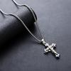 Kreuzkette Herren Titanstahl Nicht Verblassend Hochwertiges Gefühl Vielseitiges Persönlichkeitsdesign Sommer Accessoires Damen Trend Einfacher Schmuck
