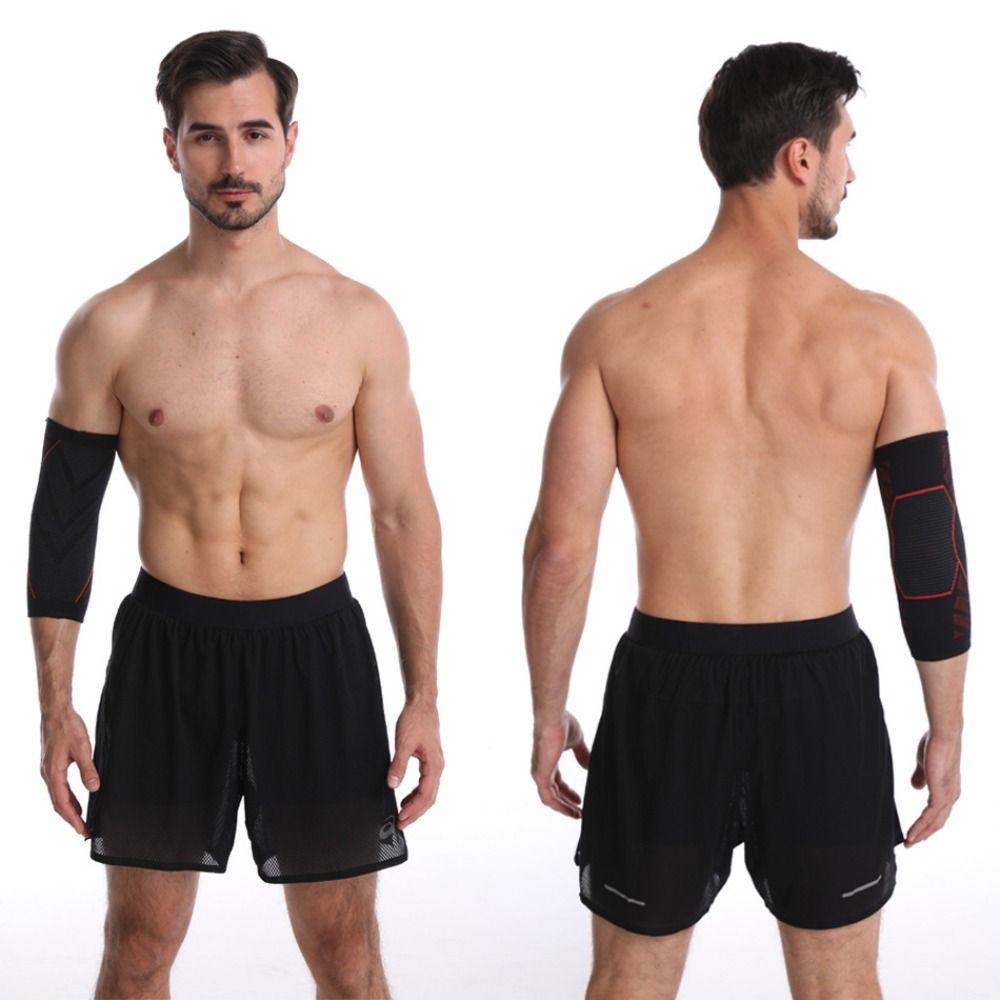 Wear-resistant Fitness Elbow Brace Nylon Breathable Arm Pad  Sports Fitness Cycling