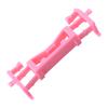 10Pcs Roof Moulding Drip Rail Clips 7403A289 7403A143 Fit for Mitsubishi Lancer EVO Outlander EX SPORT 2011 2012 Pink Plastic