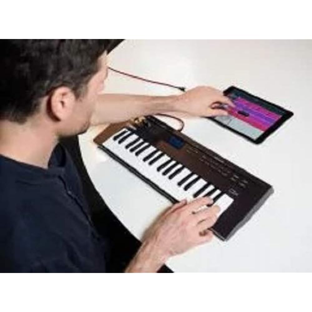 YAMAHA Sintetizador YAMAHA Reface CP com alto-falante embutido e suporte a bateria para alcançar “a...