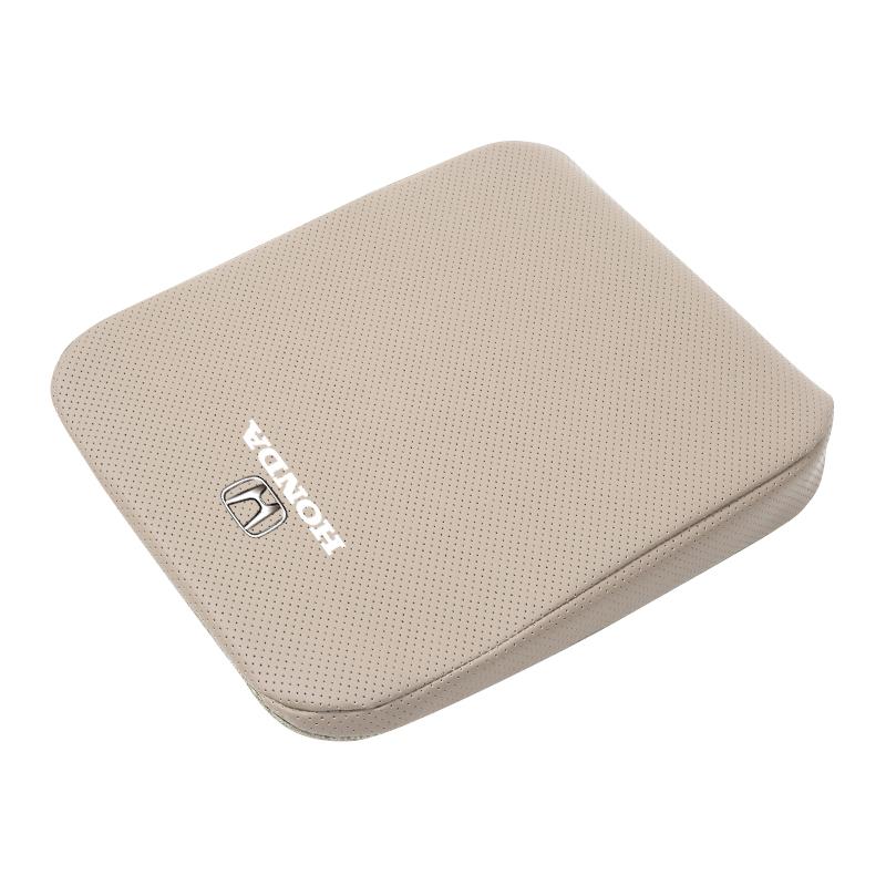 Car Seat Soft Mats Leather Memory Cotton Core Cushion For Honda Civic Fit Jazz Accord Pilot CRV Odyssey Passport City Shuttle