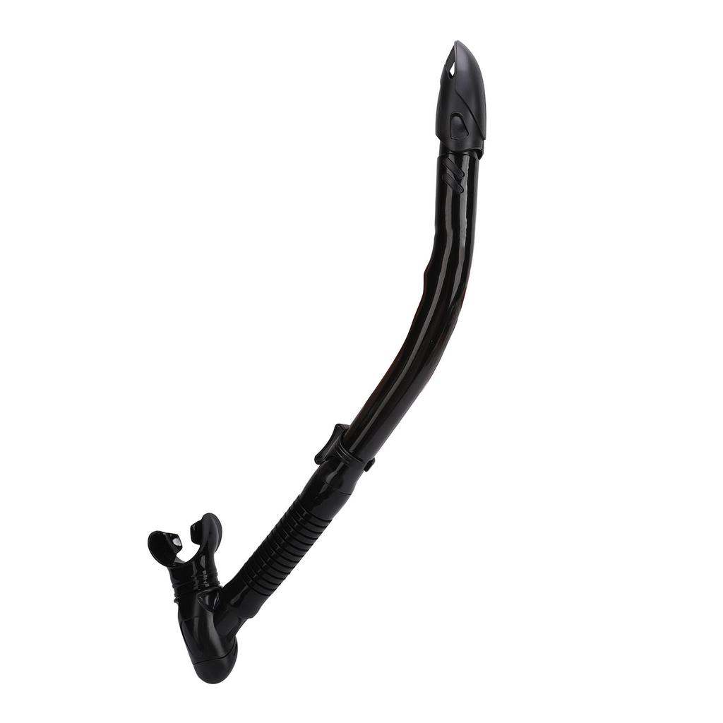 Scuba Diving Snorkel Silicone ABS Semi Dry Diving Breathing Tube Snorkel with Exhalation Valve for Snorkeling Swimming