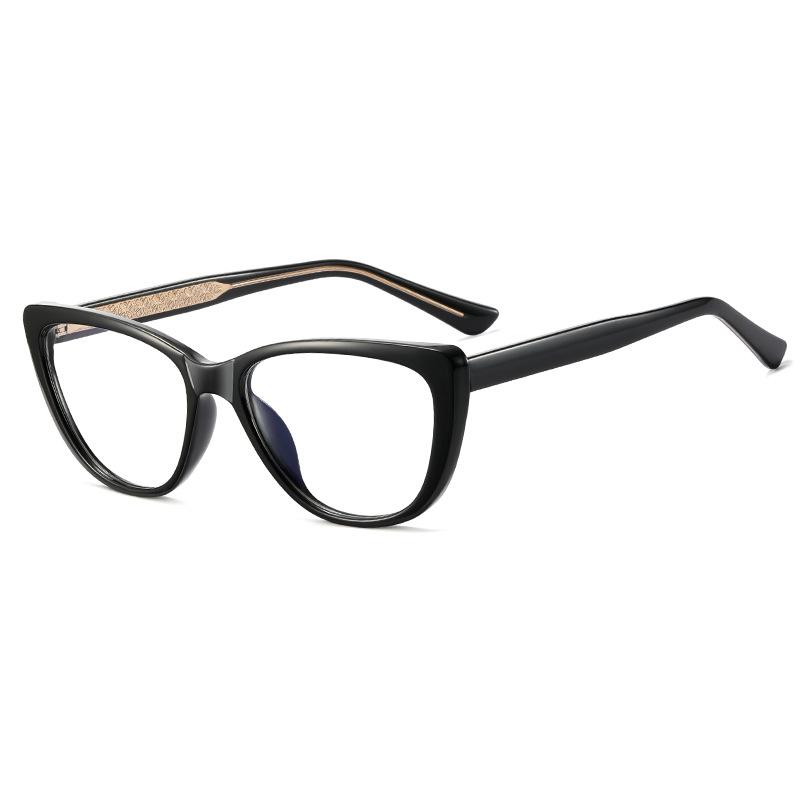 TR90 Anti Blue Light Transparent Cat Eye Reading Glasses Ultralight Computer Eyewear Optical Lens Hyperopia Women Glasses