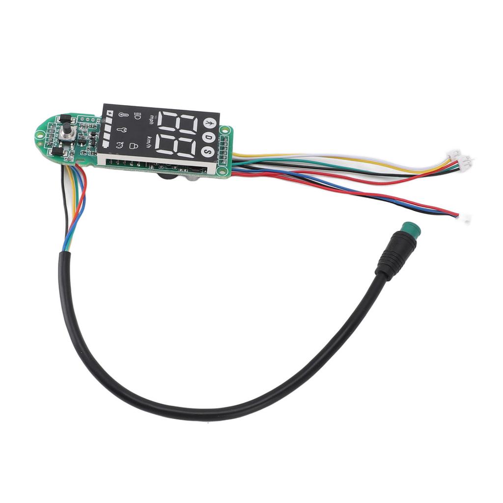 Electric Scooter Circuit Board ABS Waterproof Electric Scooter Dashboard Circuit Board Replacement