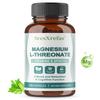 Magnesium L-Threonate Dietary Supplement, With L-Theanine, Apigenin, 120 Capsules Per Bottle