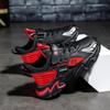 Children's Sports Shoes 2025 New Spring and Autumn Running Shoes Double Mesh Leather Surface Breathable Middle and Older Children's Fashion Velcro N