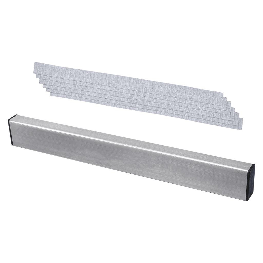 Guitar Neck Fret Beam Leveling Bar With Sandpaper 120-1000 Grit Sanding Tool Fret Leveler Sanding Block Guitar Accessory