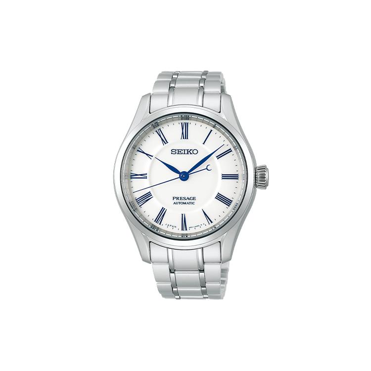 

SEIKO Automatic Mechanical Movement Stainless Steel Strap Watch Men s Watches White Dial SPB293J1 SPB293J1 Silver Dial