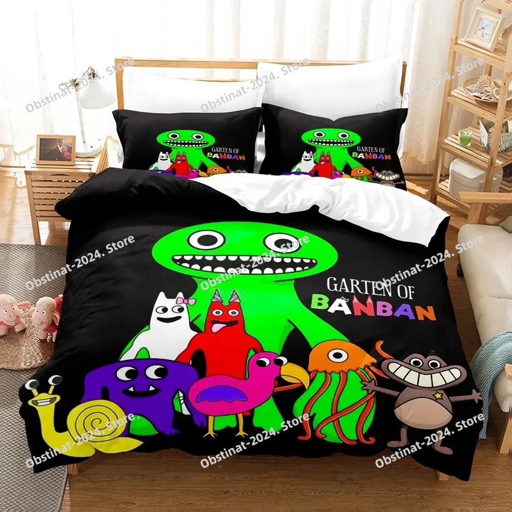 Garten Of Banban Beding Set Printed Bed Linen Set With Pilowcase Bed Soft Duvet Cover Soft Single Double Quen Super King-Sized Dimensionsd Dimensions
