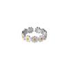 Little Daisy Ring For Women Cute Flower Adjustable Open Ring Creative Accessories Handmade Designer Zircon Lovely Girl Gift