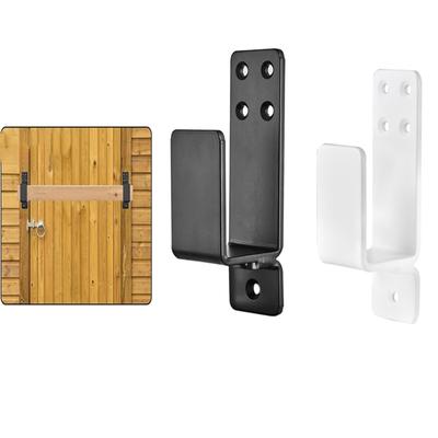 Door Barrier Bracket Heavy Duty Door Security Bracket Door Suitable for Garage Basement Barn Warehouse Backyard
