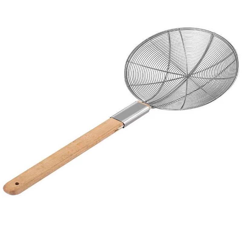 Large Stainless Steel Fine Mesh Strainer Skimmer