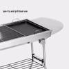 Foldable Stainless Steel Portable BBQ Grill