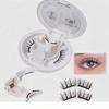 Natural Soft 3D Magnetic False Eyelashes Kit with Magnetic Clip Reusable Easy-On Eyelashes