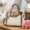 Premium Oriental Embroidery Handbag For Mature Ladies, Multiway All-Match Daily Shoulder & Crossbody Bag