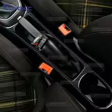 Real Soft Carbon Fiber Sticker For Opel Corsa E X15 2015 2016 2017 2018 2019 LHD RHD Car Gear Shift Handbrake Frame Trim.