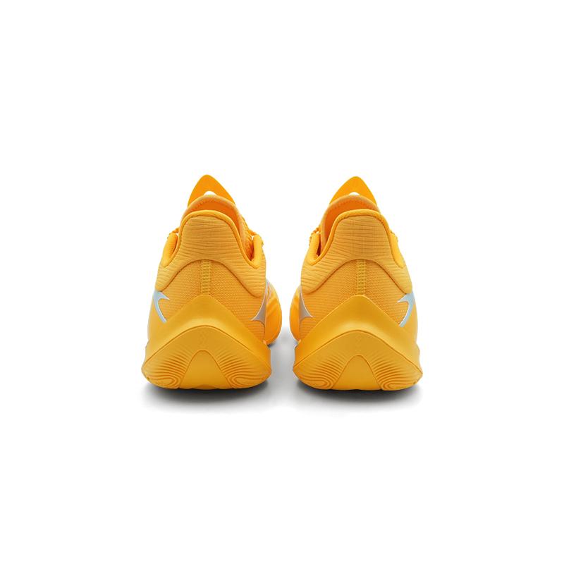 Li Ning Sonic 13 V2 Xu Jie Edición PE Amortiguación Ligera Soporte Estable Zapatillas Deportivas Zapatillas de Hombre Cromo-Amarillo ABAV075-11
