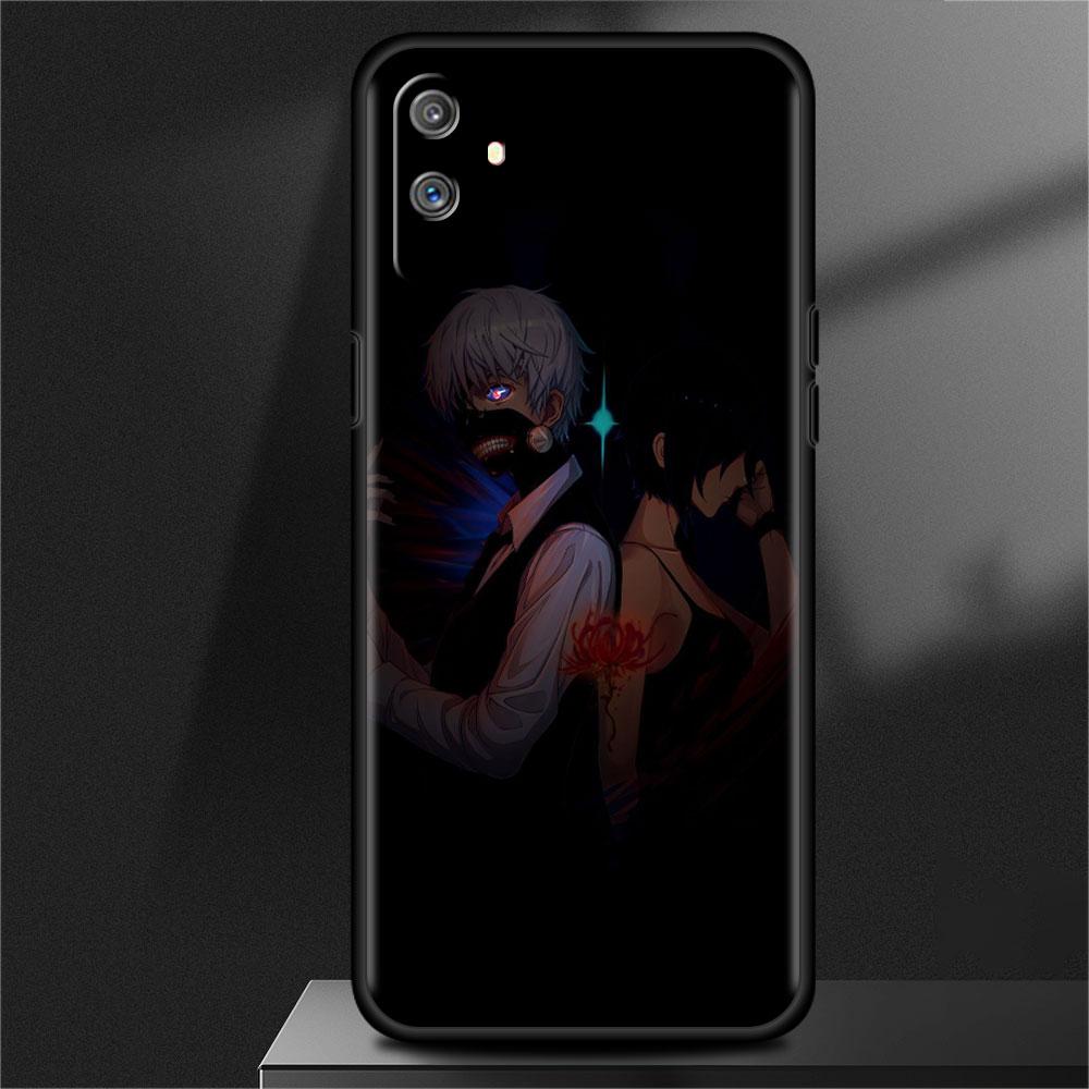 Soft Case For Oppo Realme 8 C21Y C21 GT Neo 2 Pro 3 7 9 Pro 8i 6 C11 9i C35 C15 Master C12 C3 Phone Cover Tokyo Ghoul Anime Capa