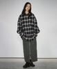 Ichidipeo Washed Two-Way Zipper Skirt_Khaki