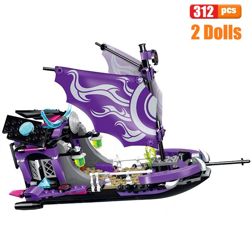 

Idea Legacy Bounty Dragon Boat Sailing Building Blocks Classic Moive Land Bounty Model Brick Toys for Kids Gift
