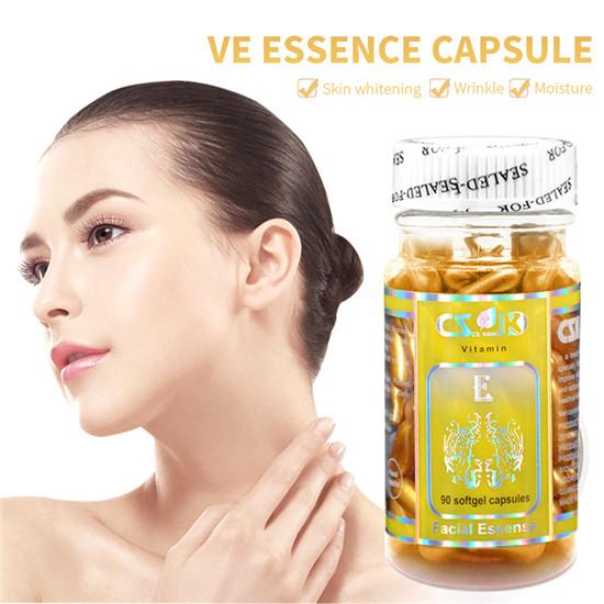 Buy 90Pcs/Box Vitamin E Capsules Face Cream Spot Acne Removing
