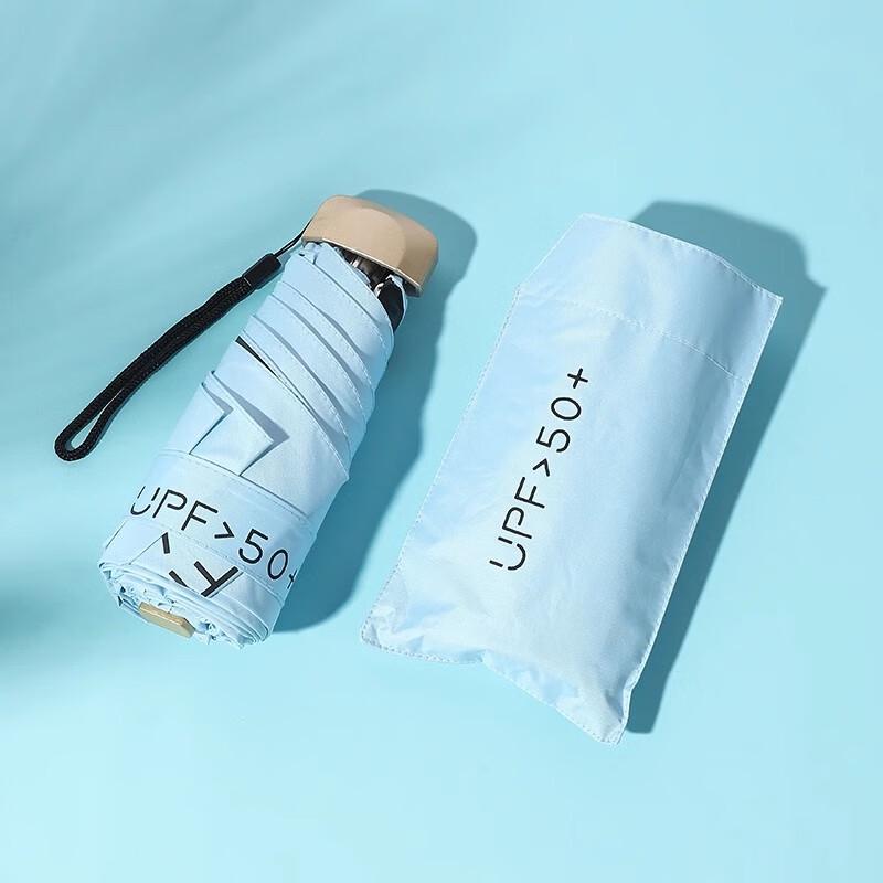 GUAIKEAI Ultralight 5-Fold Sun/Rain Umbrella