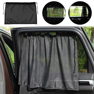 Car Sunshade Curtains Summer For Car Side Window Shades SUV Curtains Blocks UV Rays Keeps Interior Cool Sunshade