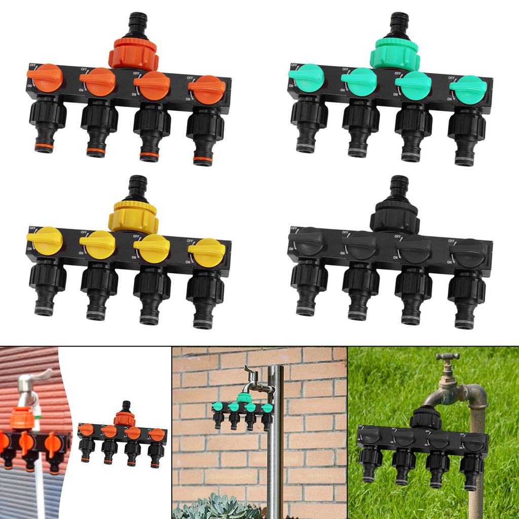 Garden Hose Distributor with Portable Switch And Agricultural Adapter