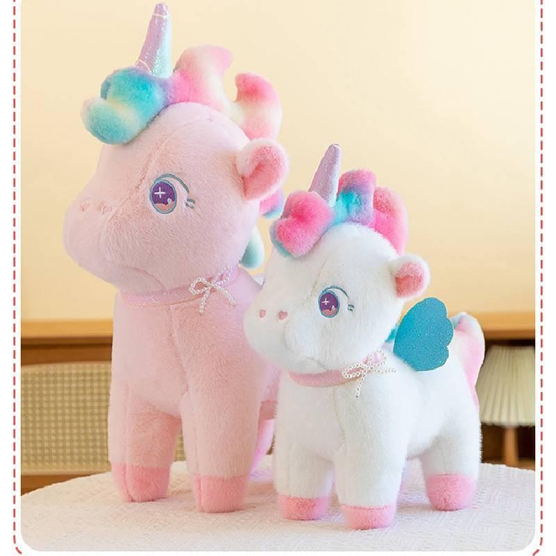 Unicorn Plush Toy Dolls Room Decoration Children Festivals Gift Pp Xmas Cotton