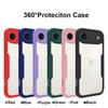 360 Full Protect Phone Case for IPhone 17 Air 16 15 14 Plus 13 12 Mini 11 Pro Max 16E with Scren Lens Protector Flim Back Cover