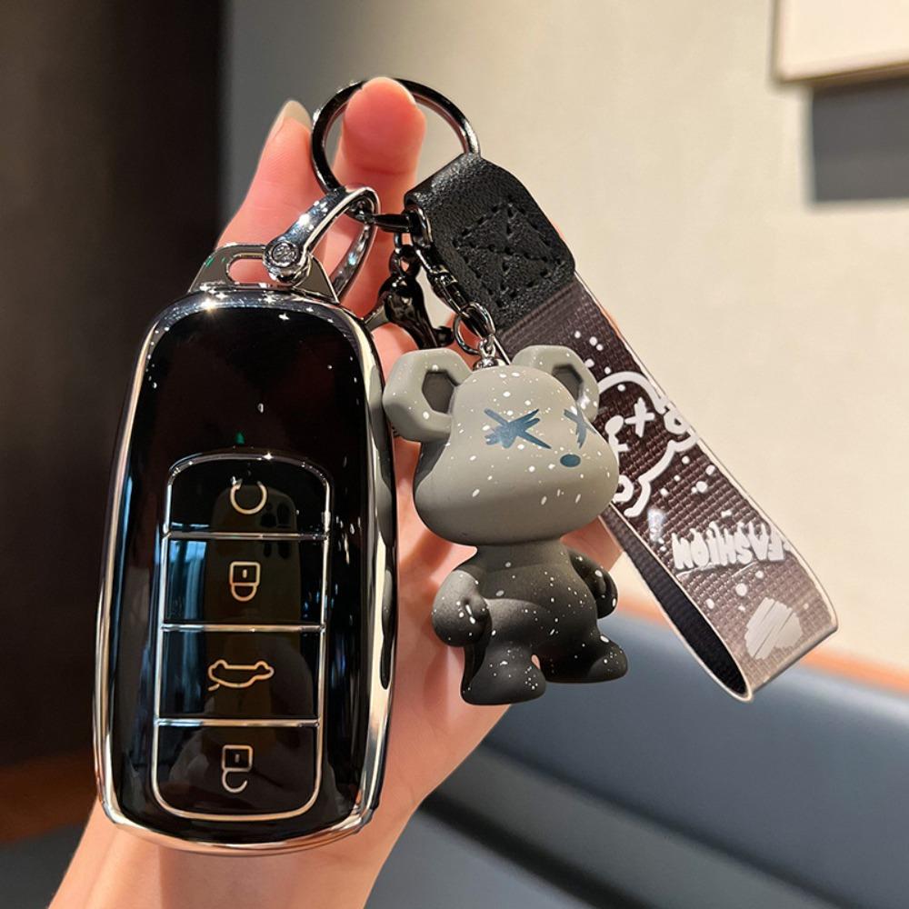 For Chery Tiggo 8 Plus Key Cover Case for Tiggo 8 Pro 7 Plus Kunpeng E+ Arrizo 5 Car Keys Protective Shell