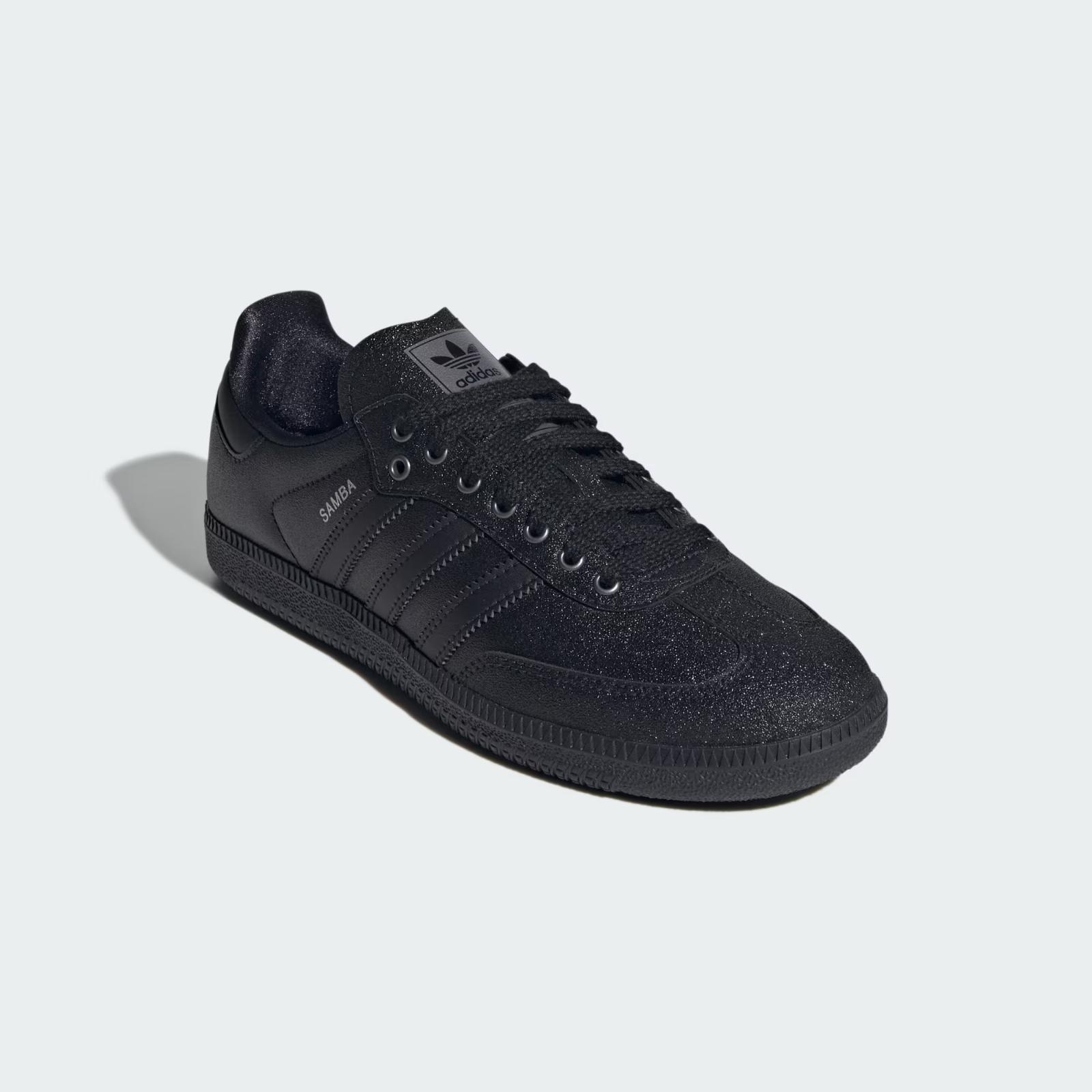 KI6265 adidas Originals Samba OG Черный Core Black Матовый Серебристый (Женский) 5W