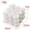 Bubble Cube Candle Aromatherapy ,6.5x6.5x7cm Women Gift White