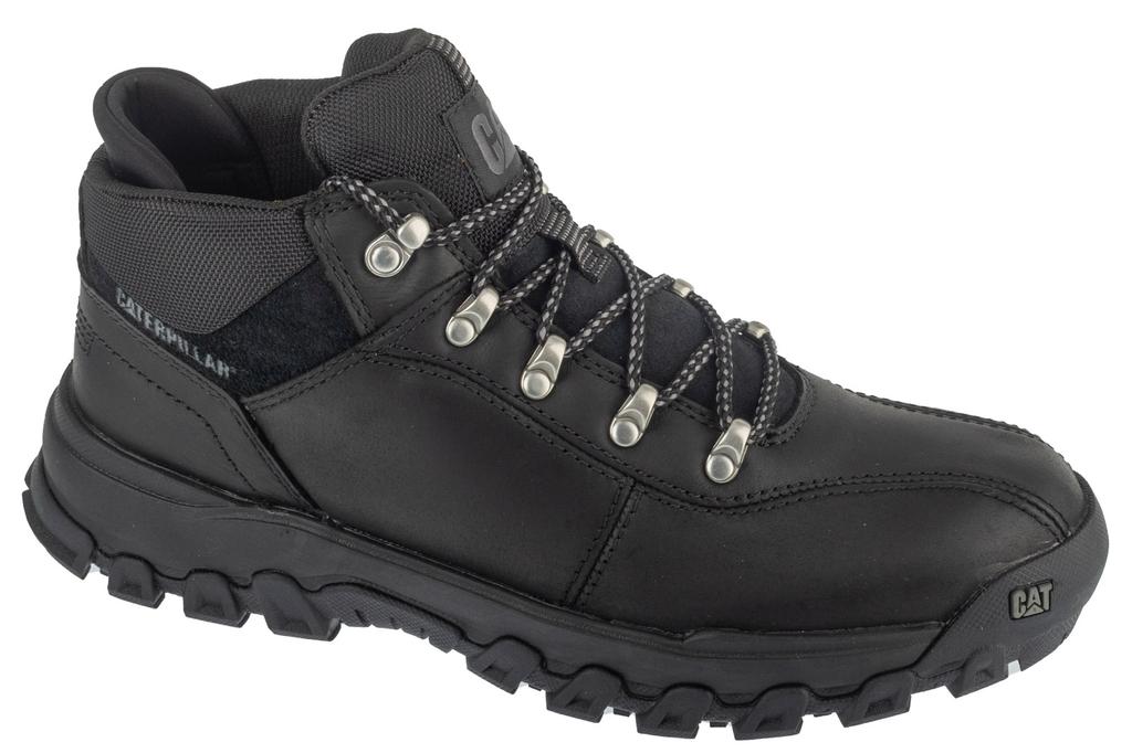 Caterpillar Threshold Rebound Trek, Mens Black Trekking Shoes