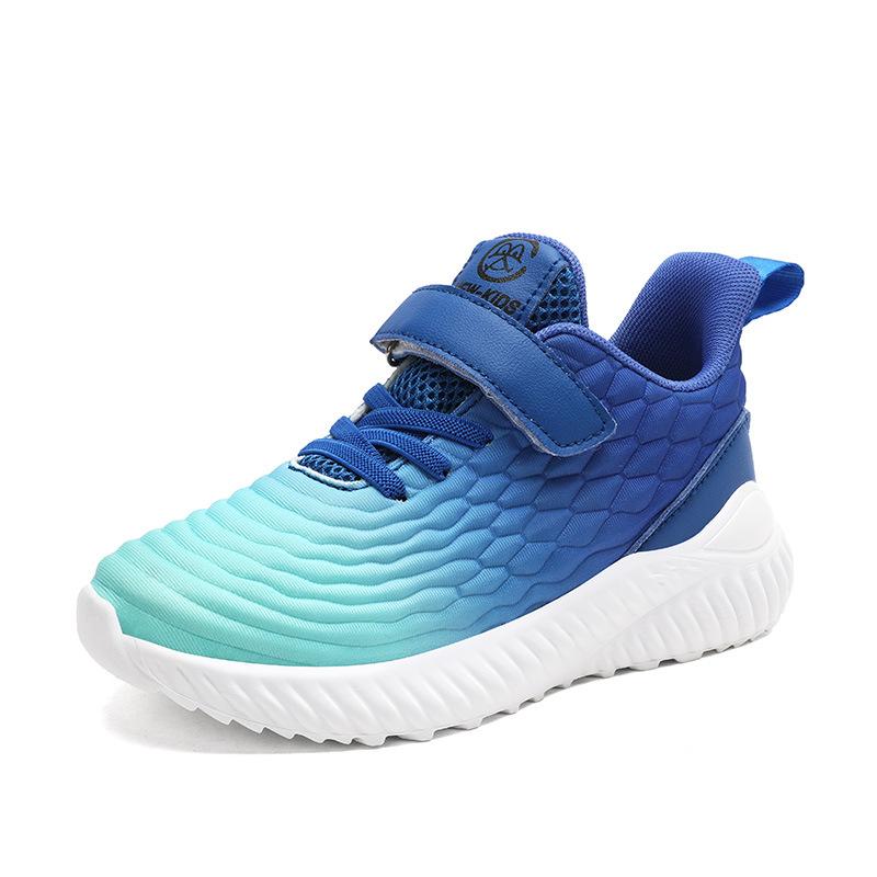 

Children s four seasons sports shoes 2025 foreign trade boys fashion gradual change comfortable breathable shoes middle older girls running shoes 28-38 (11 pairs starting from the whole hand) сапфировый